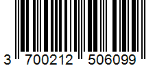 Barcode 3700212506099