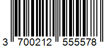 Barcode 3700212555578