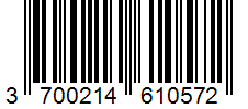 Barcode 3700214610572