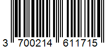 Barcode 3700214611715
