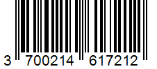 Barcode 3700214617212