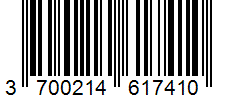 Barcode 3700214617410
