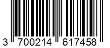Barcode 3700214617458