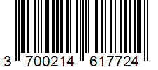 Barcode 3700214617724