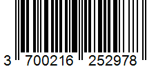 Barcode 3700216252978
