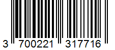 Barcode 3700221317716