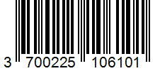 Barcode 3700225106101