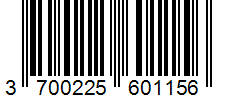 Barcode 3700225601156