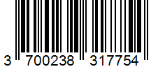 Barcode 3700238317754