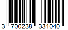 Barcode 3700238331040