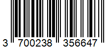 Barcode 3700238356647