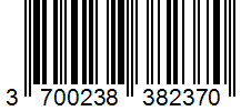 Barcode 3700238382370