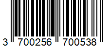 Barcode 3700256700538