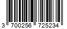 Barcode 3700256725234