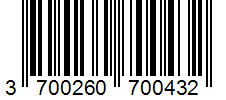 Barcode 3700260700432