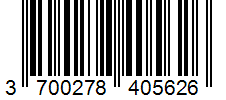 Barcode 3700278405626