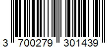 Barcode 3700279301439