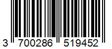 Barcode 3700286519452