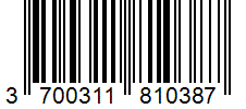 Barcode 3700311810387