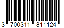 Barcode 3700311811124