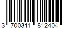 Barcode 3700311812404