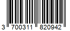 Barcode 3700311820942