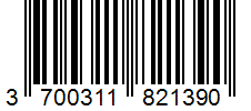 Barcode 3700311821390