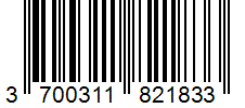 Barcode 3700311821833
