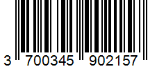 Barcode 3700345902157