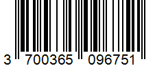 Barcode 3700365096751
