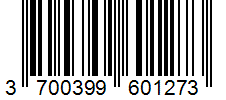 Barcode 3700399601273