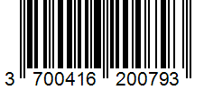 Barcode 3700416200793