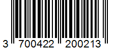 Barcode 3700422200213