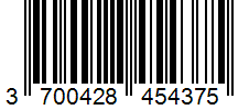 Barcode 3700428454375