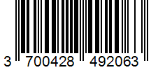Barcode 3700428492063