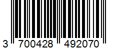 Barcode 3700428492070