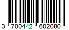 Barcode 3700442602080