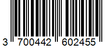 Barcode 3700442602455
