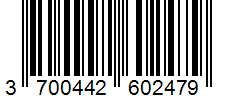 Barcode 3700442602479