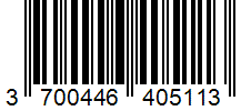Barcode 3700446405113