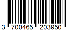 Barcode 3700465203950