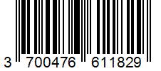 Barcode 3700476611829