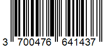 Barcode 3700476641437
