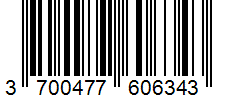 Barcode 3700477606343