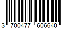 Barcode 3700477606640