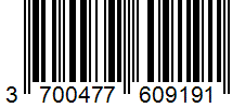 Barcode 3700477609191