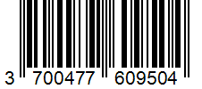 Barcode 3700477609504