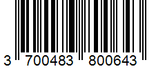 Barcode 3700483800643