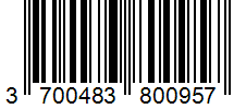 Barcode 3700483800957