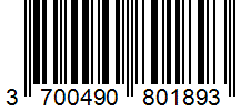 Barcode 3700490801893